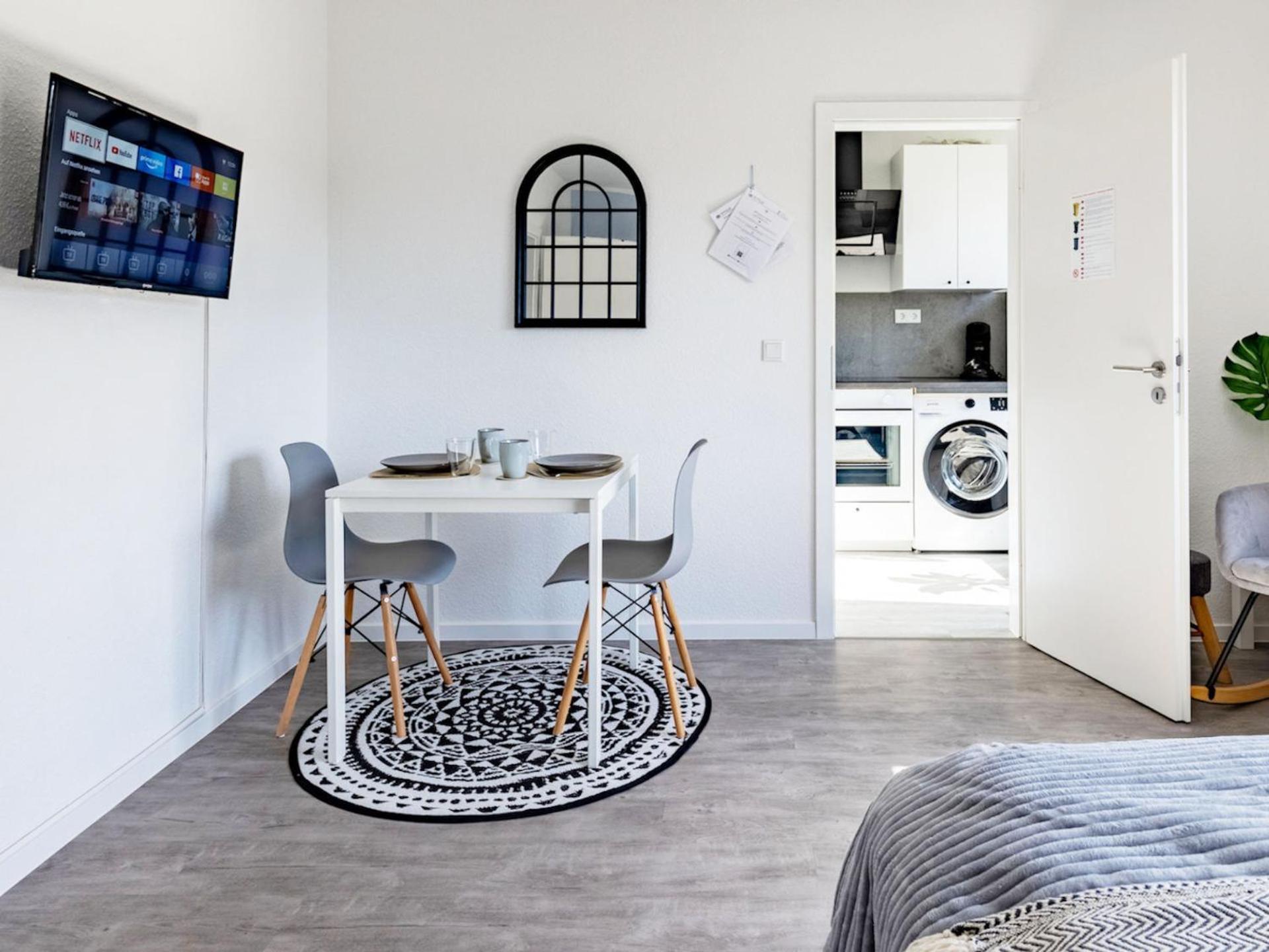 Vaz Apartments E01 Kueche, Tv, Netflix, Ca 15 Min Messe U Hbf Essen Eksteriør billede