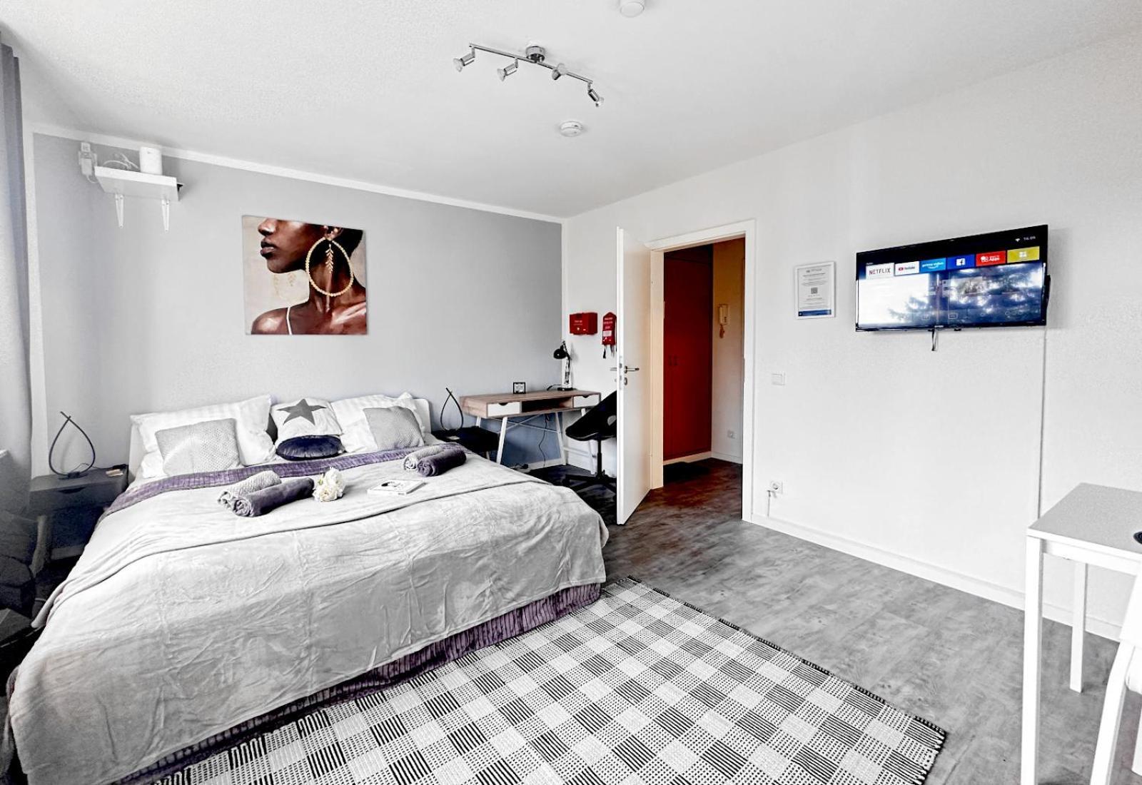 Vaz Apartments E01 Kueche, Tv, Netflix, Ca 15 Min Messe U Hbf Essen Eksteriør billede